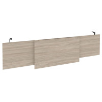 Onix Direct Царга стола руководителя O.M-CSR-6 Дуб Аттик/Металл Антрацит 1740*450*54