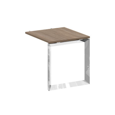 Onix Direct Lux Брифинг-приставка О-обр. м/к M-O.MO-BR-7 Дуб Аризона/Нержавеющая Сталь/Хром 780*720*