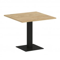 Onix Direct Стол квадратный O.SPRG-2 Тиквуд Светлый/Металл Черный 900*900*750