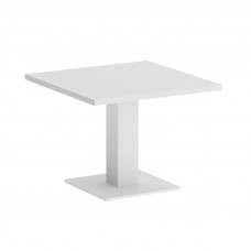 Onix Direct Стол журнальный квадратный O.SJ-2 Белый Бриллиант/Металл Белый 600*600*450
