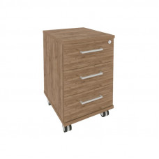 First Тумба мобильная KTM-1 Дуб Табак 412*470*650