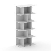 Стеллаж открытый широкий высокий CRU.SO-100 Белый Бриллиант UM 896*460*2000