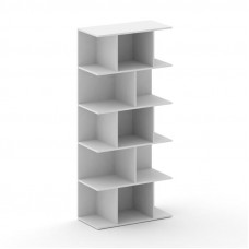 Стеллаж открытый широкий высокий CRU.SO-100 Белый Бриллиант UM 896*460*2000