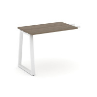 Стайл Проджект Брифинг-приставка SN-6T1.BR-003 Вяз Благородный/Металл Белый 980*600*750