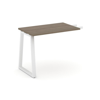 Стайл Проджект Брифинг-приставка SN-6T1.BR-003 Вяз Благородный/Металл Белый 980*600*750