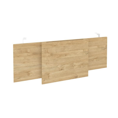 Onix Direct Царга стола руководителя O.M-CSR-3 Тиквуд Светлый/Металл Белый 1140*450*54