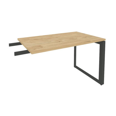 Onix Direct Брифинг-приставка на О-образном м/к O.MO-BR-11 Тиквуд Светлый/Металл Антрацит 1180*720*7