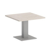 Onix Direct Стол журнальный квадратный O.SJ-2 Денвер Светлый/Металл Серый 600*600*450