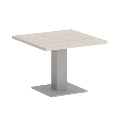 Onix Direct Стол журнальный квадратный O.SJ-2 Денвер Светлый/Металл Серый 600*600*450