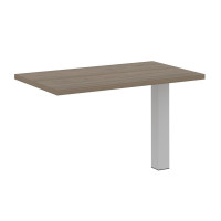 Yalta Брифинг-приставка LT.BR-2 Вяз Благородный/Металл Серый 1200*700*750