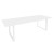 Onix Direct Стол переговорный на О-образном м/к O.MO-PRG-25 Белый Бриллиант/Металл Белый 2580*980*75