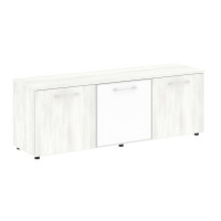 Yalta Тумба модульная LT.TS-3.4 white Снежная Патина/Стекло White 1642*450*580