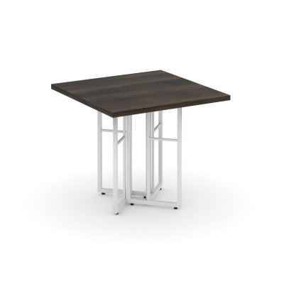 Rift Direct Стол журнальный RF.SJ-001 Дуб Мали/Металл Белый 680*680*580