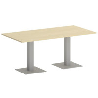 First Стол прямоугольный KSPRG-4 Клен/Металл Серый 1800*900*750