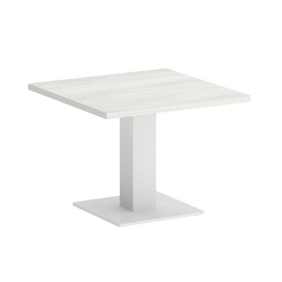 Yalta Стол журнальный квадратный LT.SJ-2 Снежная Патина/Металл Белый 600*600*450