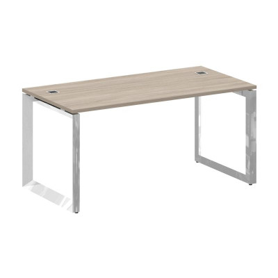 Onix Direct Lux Стол руководителя О-обр. м/к M-O.MO-SRR-4.8 Дуб Аттик/Нержавеющая Сталь/Хром 1580*80