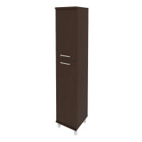 First Шкаф высокий узкий правый KSU-1.8 (R) Венге Цаво 401*432*2060