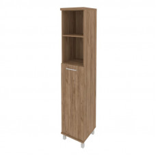 First Шкаф высокий узкий правый KSU-1.6 (R) Дуб Табак 401*432*2060