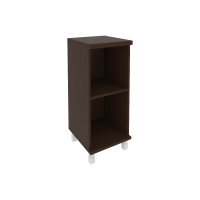 First Стеллаж низкий узкий KSU-3 Венге Цаво 401*432*958