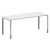 Metal System Direct Стол рабочий руковод. П-обр. м/к БП.СРР-5.7 Белый/Нержавеющая Сталь 1800*720*750