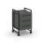 Rift Direct Тумба мобильная RF.TMR-001 Антрацит NEW/Металл Черный/Черный Ручки 424*500*680
