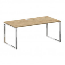Стол руководителя прямой без тумбы Шифт 1800*900*753 SK.SR-180 Тиквуд Светлый