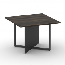 Стол переговорный, квадратный Шифт 1100*1100*753 SK.SP-KV-110-1.P Дуб Мали/Антрацит NEW/Металл Антрацит