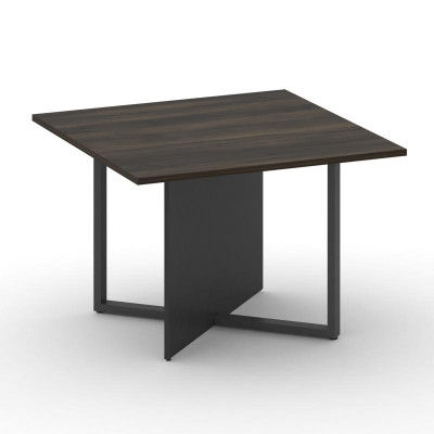 Шифт Стол переговорный, квадратный SK.SP-KV-110-1.P Дуб Мали/Антрацит NEW/Металл Антрацит 1100*1100*