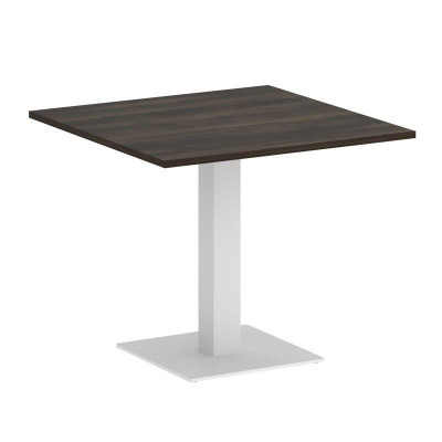 Onix Direct Стол квадратный O.SPRG-2 Дуб Мали/Металл Белый 900*900*750