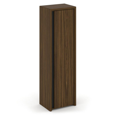 Corner Шкаф высокий узкий COR.SU-1.9 (R) Орех Лоренцо/Графит 600*450*2000