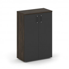 Шкаф офисный средний широкий Шифт 800*420*1207 SK.ST-2.3 Дуб Мали/Антрацит NEW