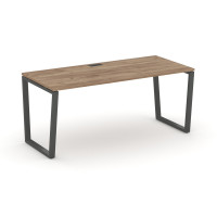 Style Project Direct Стол письменный SN-6T2.SR-015.M Дуб Табак/Металл Антрацит/Заглушка Металл Антра