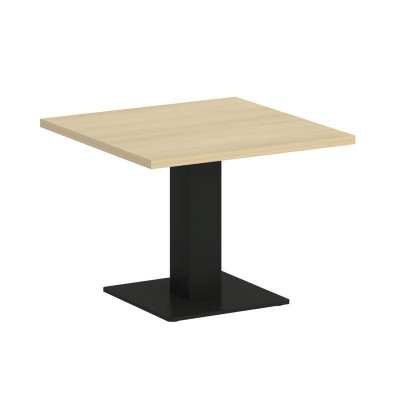 Yalta Стол журнальный квадратный LT.SJ-2 Акация Лорка/Металл Черный 600*600*450