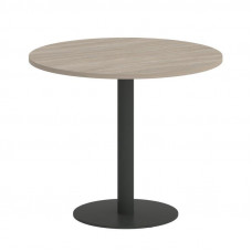 Onix Direct Стол круглый O.SPRG-1 Дуб Аттик/Металл Антрацит 900*900*750
