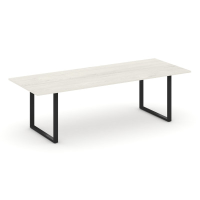 Style Project Direct Стол переговорный SN-6O.SPRG-258.3 Дуб Наварра/Металл Черный 2580*980*750