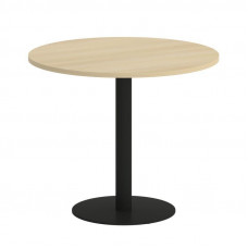 Yalta Стол круглый LT.SPRG-1 Акация Лорка/Металл Черный 900*900*750