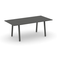 Style Project Direct Стол переговорный SN-6A.SPRG-198.3 Антрацит/Металл Антрацит 1980*980*750