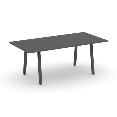 Style Project Direct Стол переговорный SN-6A.SPRG-198.3 Антрацит/Металл Антрацит 1980*980*750