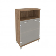 First Шкаф средний широкий KST-2.2 Дуб Табак 801*432*1260