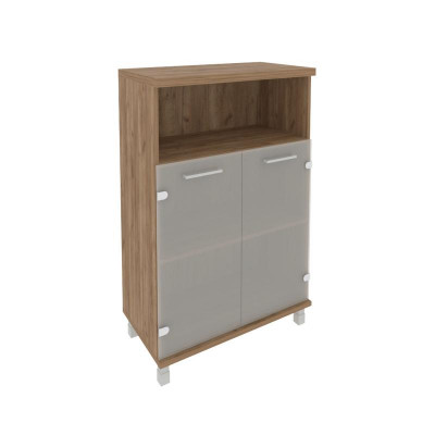 First Шкаф средний широкий KST-2.2 Дуб Табак 801*432*1260