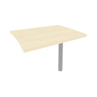 First Брифинг-приставка KB-3 Клен/Металл Серый 1004*804*765