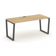 Style Project Direct Стол письменный SN-6T2.SR-026.M Тиквуд Светлый/Металл Антрацит/Заглушка Металл