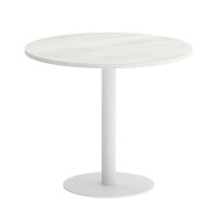 Yalta Стол круглый LT.SPRG-1 Снежная Патина/Металл Белый 900*900*750