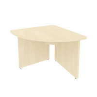 First Угловой модуль переговорного стола правый KPR-4 (R) Клен 900*900*765