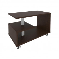 First Стол журнальный на колесах KSM-1 Венге Цаво 900*500*580