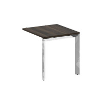 Onix Direct Lux Брифинг-приставка П-обр. м/к M-O.MP-BR-7 Дуб Мали/Нержавеющая Сталь/Хром 780*720*750