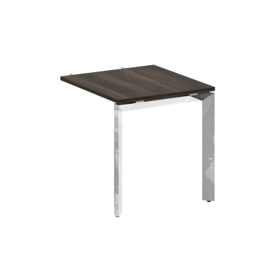 Onix Direct Lux Брифинг-приставка П-обр. м/к M-O.MP-BR-7 Дуб Мали/Нержавеющая Сталь/Хром 780*720*750