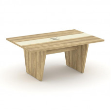 Corner Стол переговорный COR.PRG-18 Гикори Песочный/Ваниль 1800*1200*750