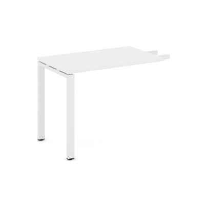 Стайл Проджект Брифинг-приставка SN-6P.BR-005 Белый/Металл Белый 1380*600*750