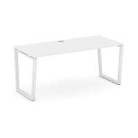 Style Project Direct Стол письменный SN-6T2.SR-015.M Белый/Металл Белый/Заглушка Металл Белый 1780*7